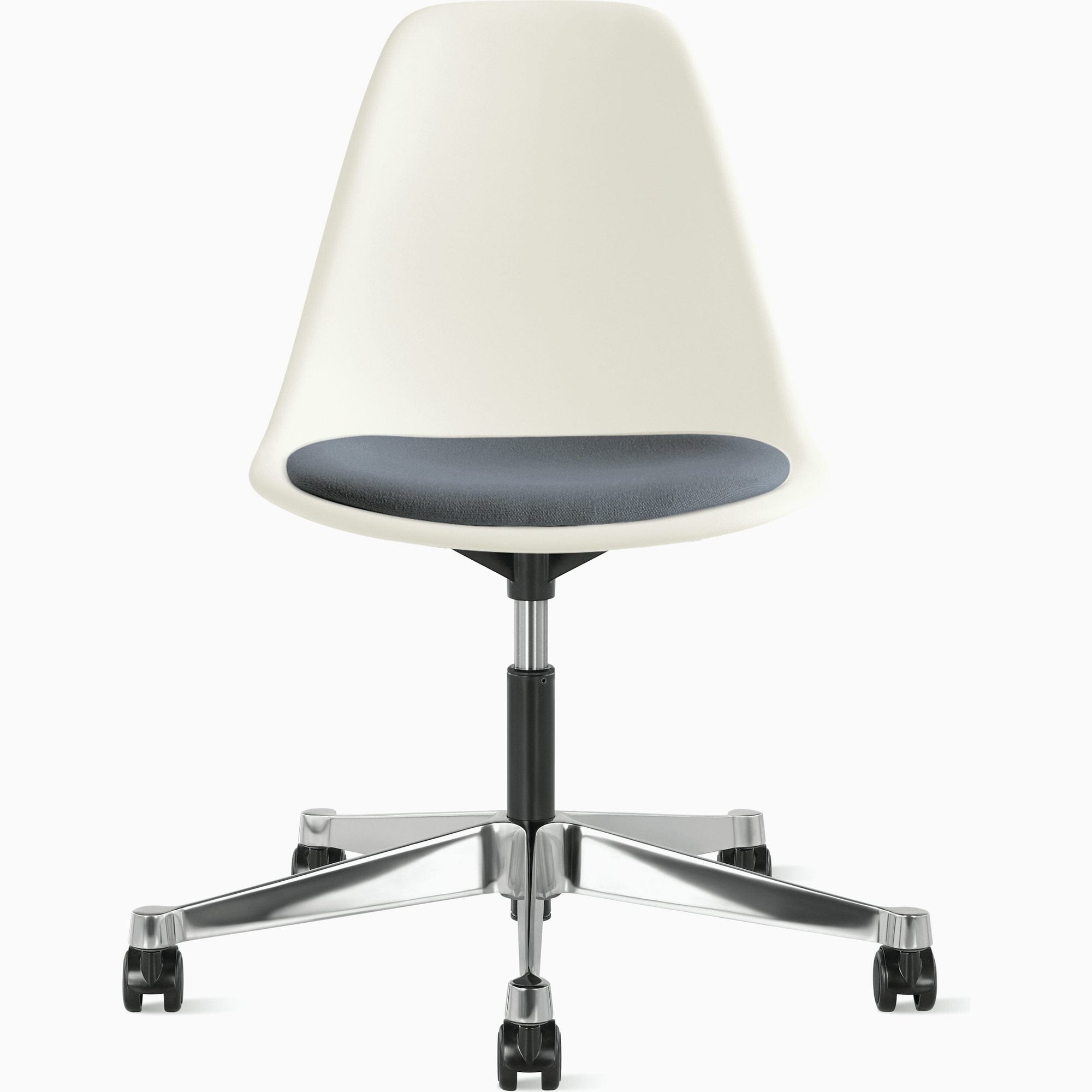 Eames Molded Task Side Chair with Seat Pad Office Chair herman miller 