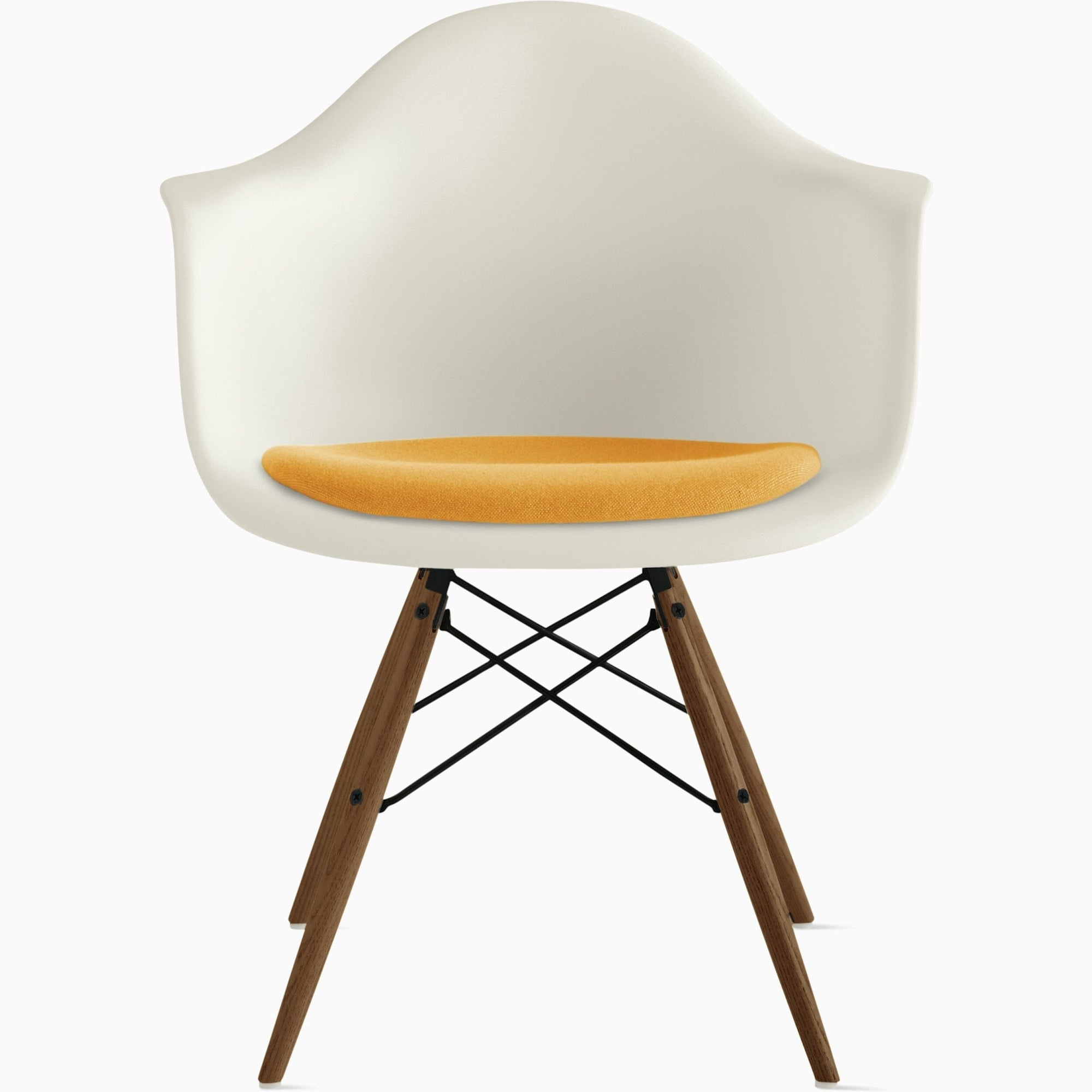 Eames Dowel Base Armchair With Seat Pad Armchair herman miller 