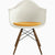 Eames Dowel Base Armchair With Seat Pad Armchair herman miller 