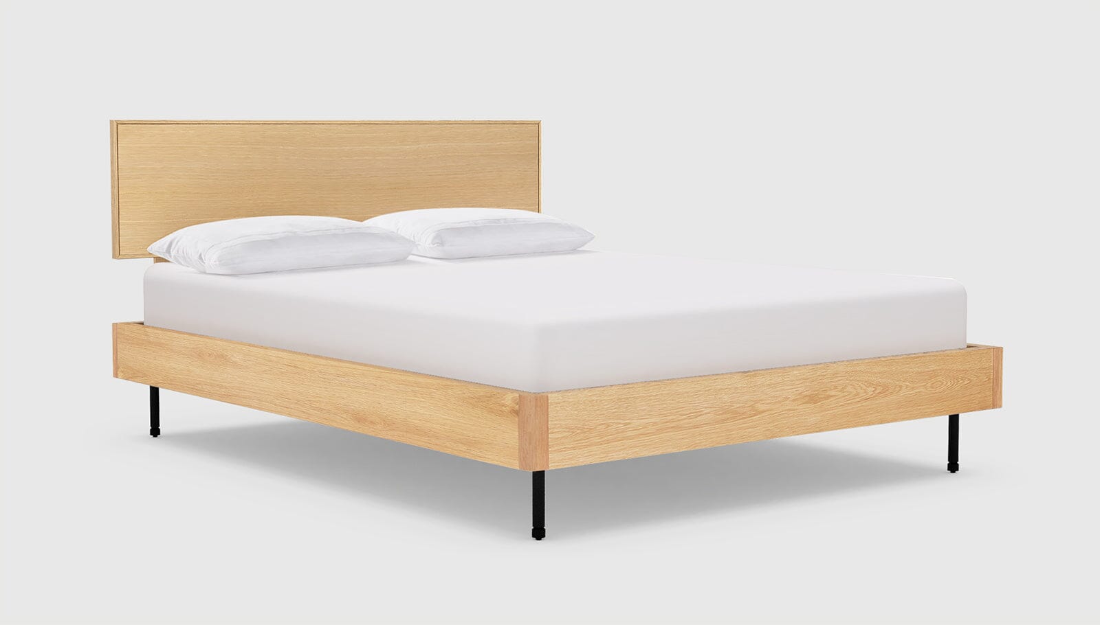 Munro Bed Beds Gus Modern King White Oak 