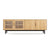 Munro Credenza Sideboard Gus Modern White Oak Black 