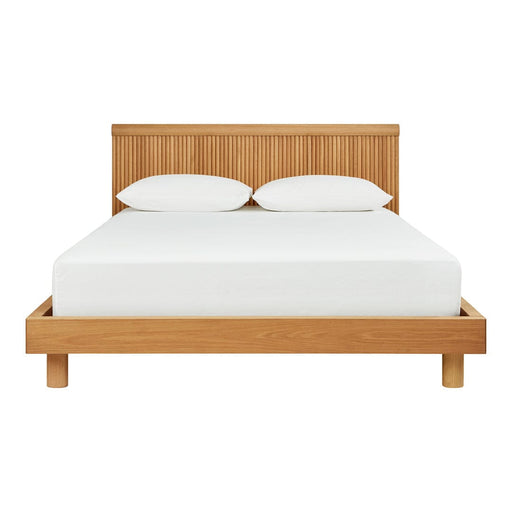 Odeon Bed Beds Gus Modern Queen White Oak 