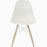 Eames Molded Plastic Side Chair with Wood Dowel Base Side/Dining herman miller 
