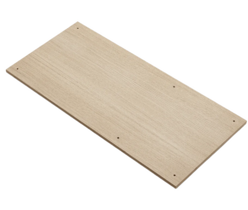 Elevate Shelf B storage Woud 1 Piece White Pigmented Oak 