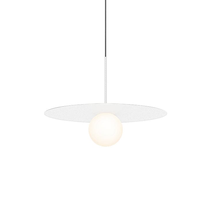 Bola Disc Pendant ceiling lights Pablo 18" Matte White 