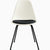 Eames Molded 4 Leg Base Side Chair with Seat Pad Side/Dining herman miller 