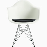 Eames Molded Wire Base Armchair With Seat Pad Armchair herman miller 