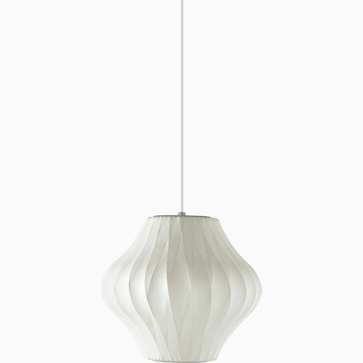 Nelson Pear Crisscross Bubble Pendant hanging lamps herman miller Small 10ft 