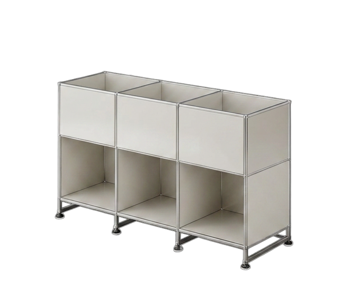 USM Vinyl Storage Cabinet x3