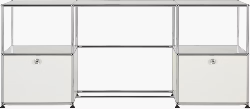 USM Haller Double Storage Desk