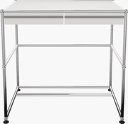 USM Haller Compact Desk Desks USM White 