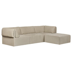 Wonder 3-Seater Sofa With Chaise Lounge