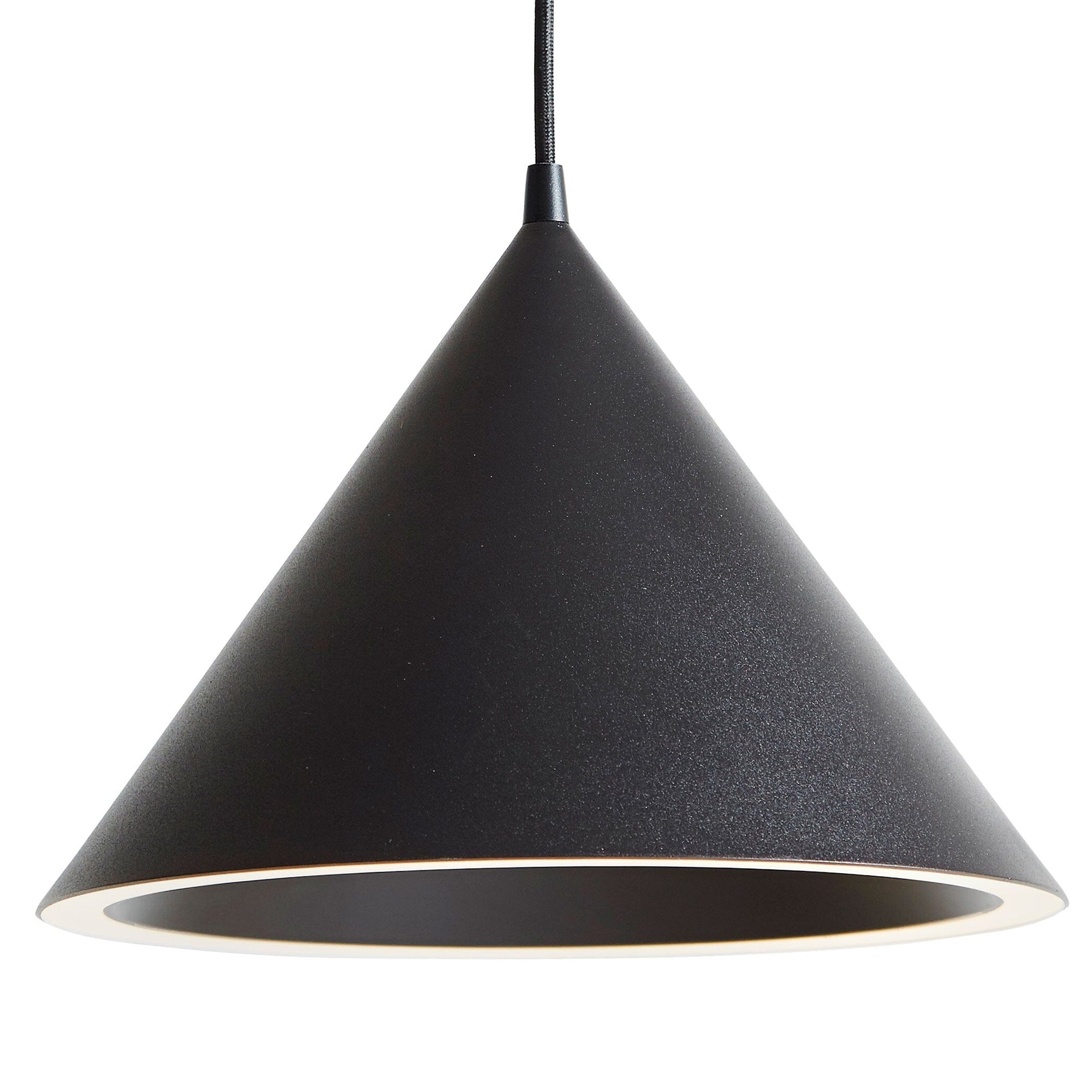 Annular Pendant Lamp hanging lamps Woud Small Black 