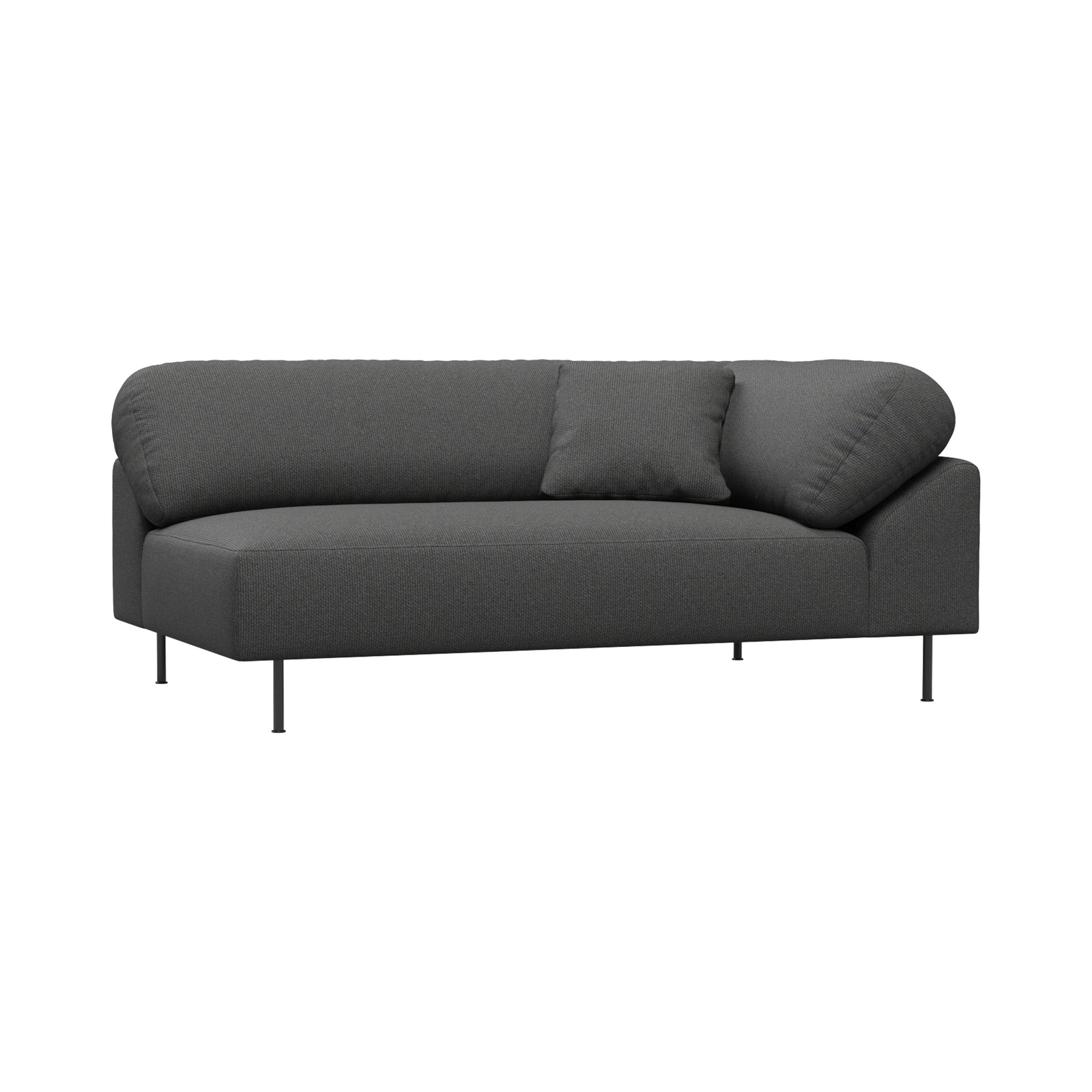 Collar Open End Sofa