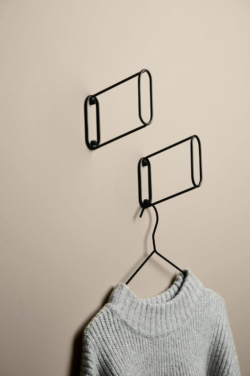 Eileen Hook - Set of 4 Coat Hooks Woud 