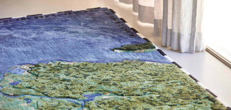 Plastic Rivers Rug Rug Gan 