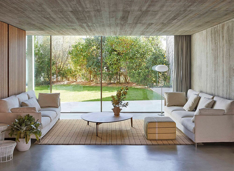 Reversible Pouf Rug Gan 