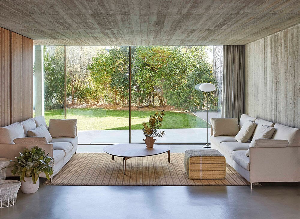 Reversible Pouf Rug Gan 