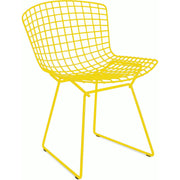 Bertoia Side Chair - Unupholstered Side/Dining Knoll Yellow 
