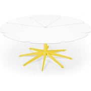 Richard Schultz Petal Coffee Table Coffee Tables Knoll White Petals Yellow 