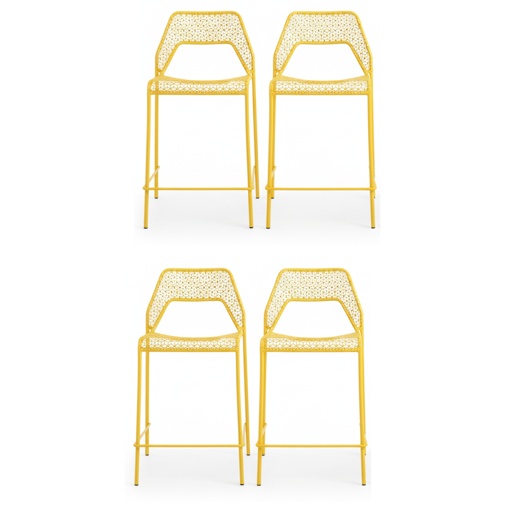 Hot Mesh Counter Stool - Set of 4