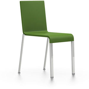 .03 Stacking Chair Side/Dining Vitra avocado chrome + $25.00 glides for carpet