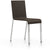 .03 Stacking Chair Side/Dining Vitra chocolate chrome + $25.00 glides for carpet