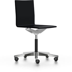 .04 Chair By Vitra task chair Vitra without armrests Basic Dark Hard Caster (Wheels) For Carpet - No Brakes