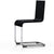 .05 Chair Side/Dining Vitra Basic Dark Glides for carpet 