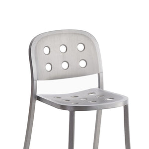 1 Inch Aluminum Stacking Chair Side/Dining Emeco 