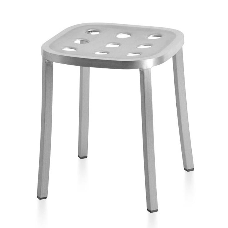 1 Inch Aluminum Stool Stools Emeco Low: 18 In Height 