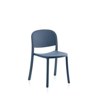 Emeco 1 Inch Reclaimed Stacking Chair Chairs Emeco Blue 
