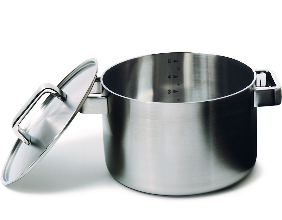 Tools: Casserole W/Lid CA Modern Home brushed stainless steel 