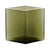 Ruutu Vase Vases iittala 8.25" X 7.25" MOSS GREEN 