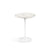 Saarinen Side Table - 16" Round side/end table Knoll White Calacatta, Natural 