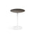 Saarinen Side Table - 16" Round side/end table Knoll White Slate, Natural 