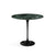 Saarinen Side Table - 22” Oval side/end table Knoll Black Verde Alpi marble, Satin finish 