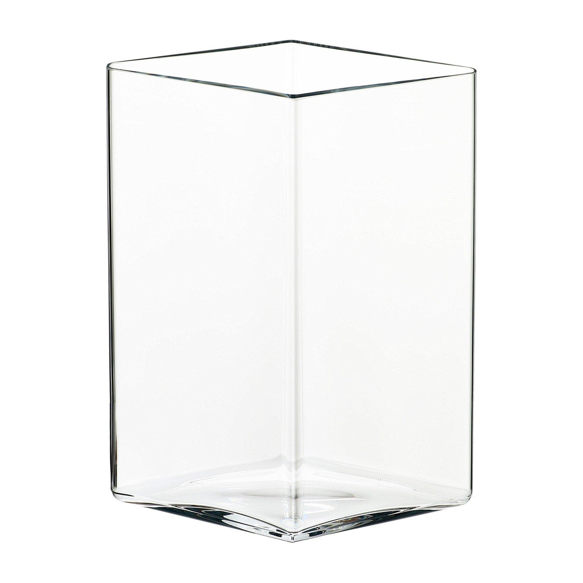 Ruutu Vase Vases iittala 8.25&quot; X 10.75&quot; CLEAR 