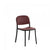 Emeco 1 Inch Stacking Chair Chairs Emeco Dark Powder Coated Aluminum Bordeaux 