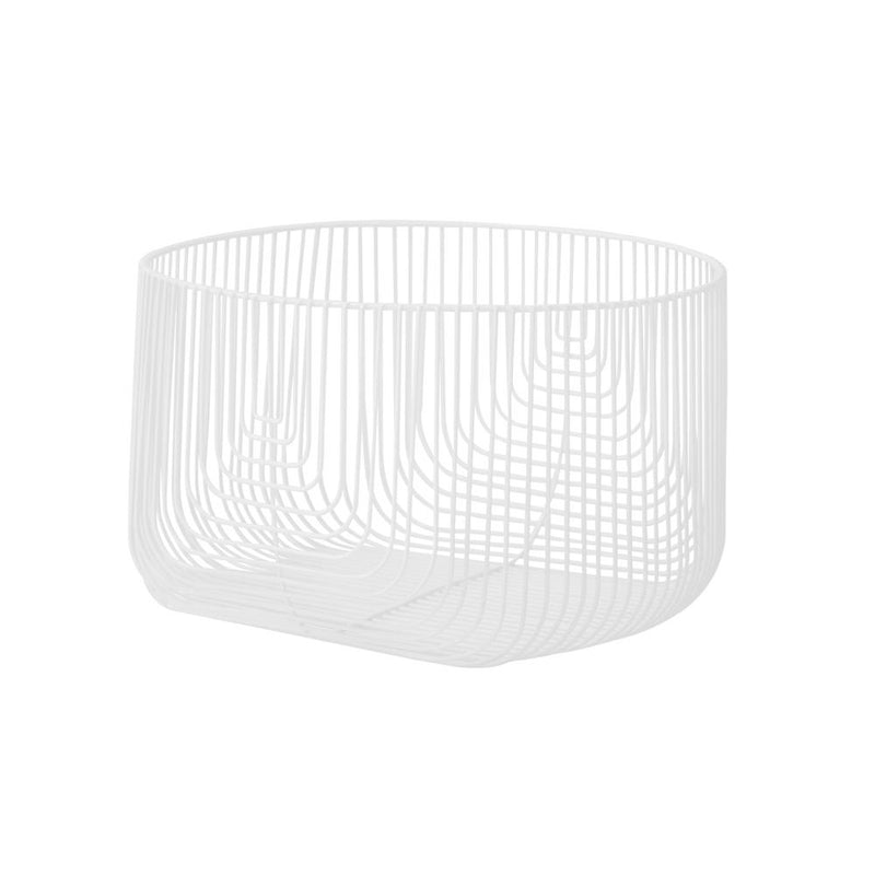 18" Bend Basket Outdoors Bend Goods White 
