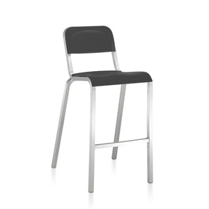 1951 Barstool By Emeco bar seating Emeco Recycled PET - Lava Black 
