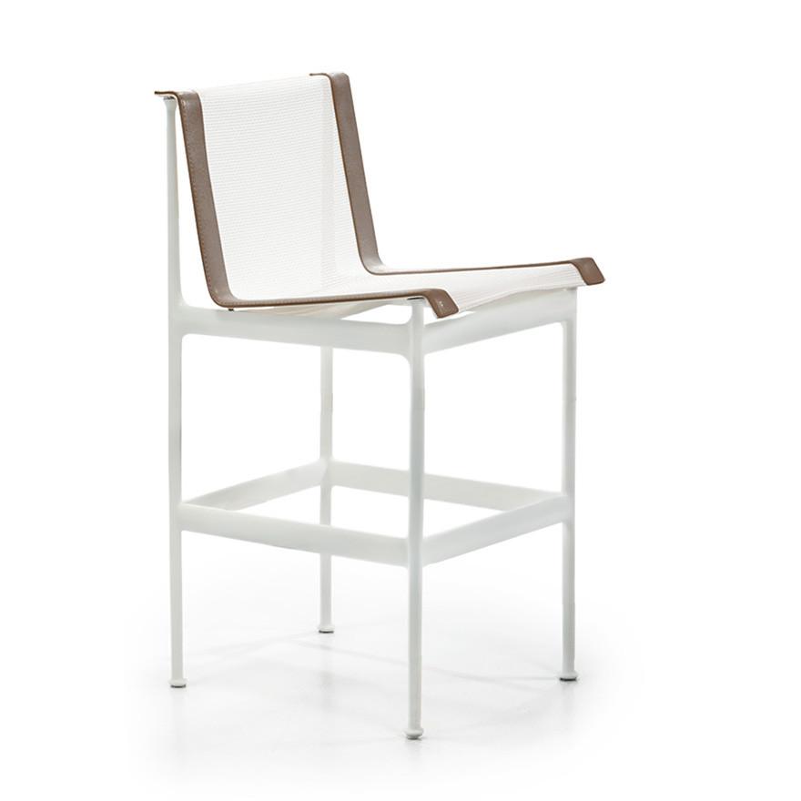 Richard Schultz 1966 Bar Height Stool Stools Knoll Choice White White Brown