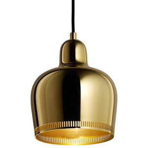 Golden Bell Savoy - A330S - Brass hanging lamps Artek 