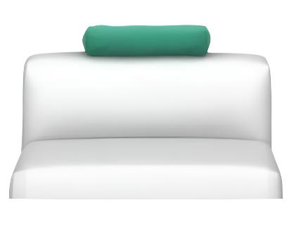 Soft Modular Sofa Neck Cushion - Long sofa Vitra 