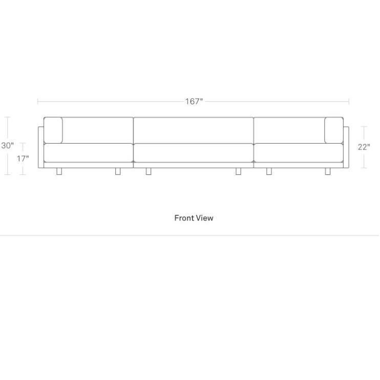 Sunday U-Shaped Sectional Sofa sofa BluDot 