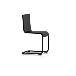 .05 Chair Side/Dining Vitra Power-coated in black, suitable for outdoor use Basic Dark Glides for carpet