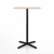 Emeco 2 Inch X Base Bar Table - Square bar seating Emeco 30" / 76cm Black Powder Coated Ash