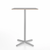 Emeco 2 Inch X Base Bar Table - Square bar seating Emeco 30" / 76cm Silver Powder Coated Grey Laminate Plywood