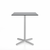 Emeco 2 Inch X Base Counter Table - Square bar seating Emeco 30" / 76cm Silver Powder Coated Grey HPL