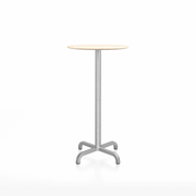 Emeco 20-06 Round Bar-Height Table bar height tables Emeco 24” Accoya Wood 